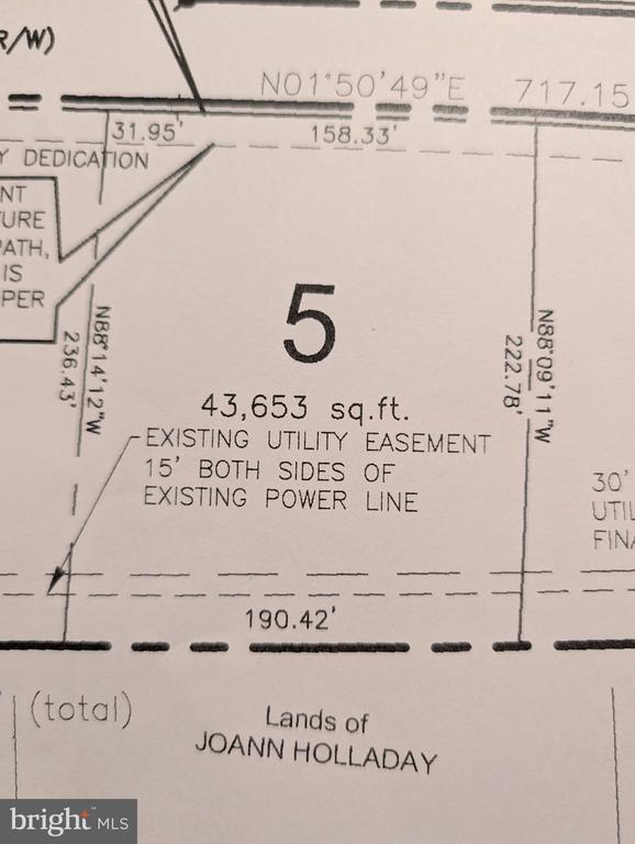 Lot 5 FALLING PT ROAD