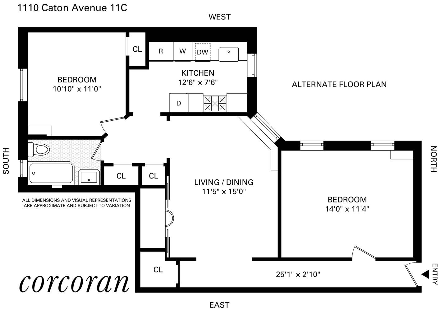 1110 CATON Avenue 11C