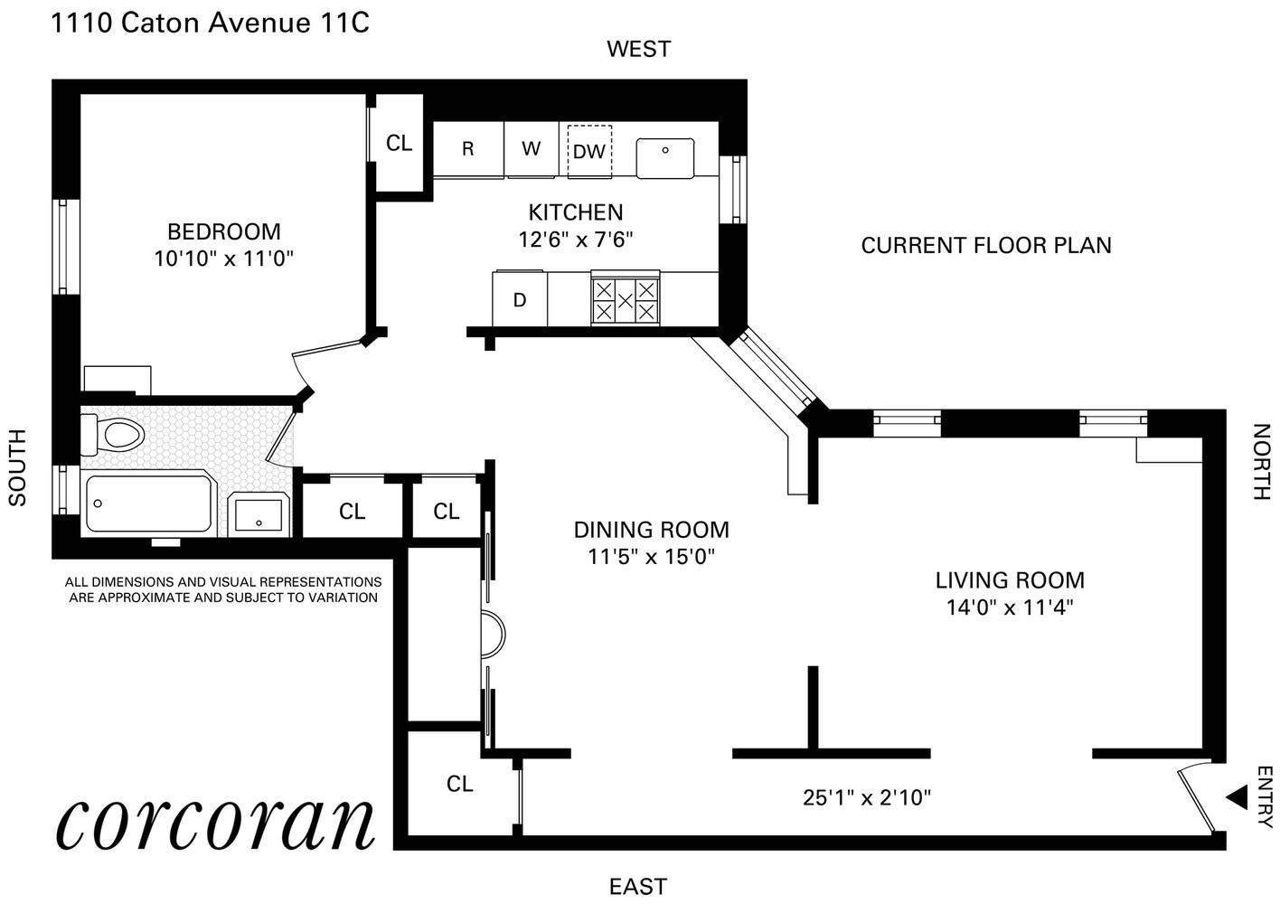 1110 CATON Avenue 11C