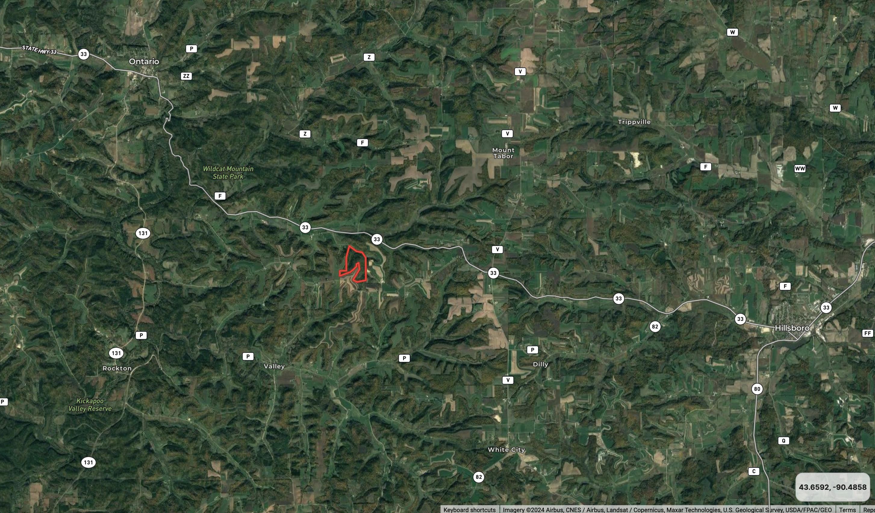 120.20AC Bugbee Hollow Road