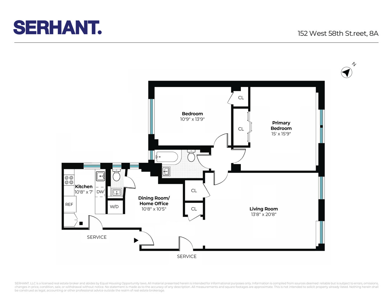 152 W 58TH Street 8A