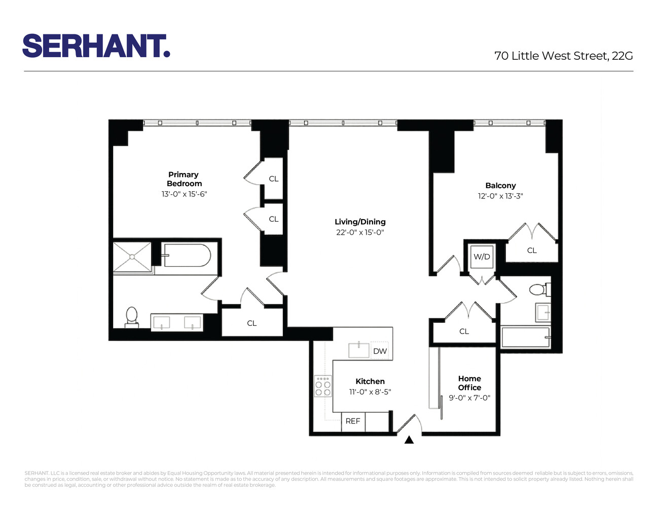 70 LITTLE WEST Street 22G