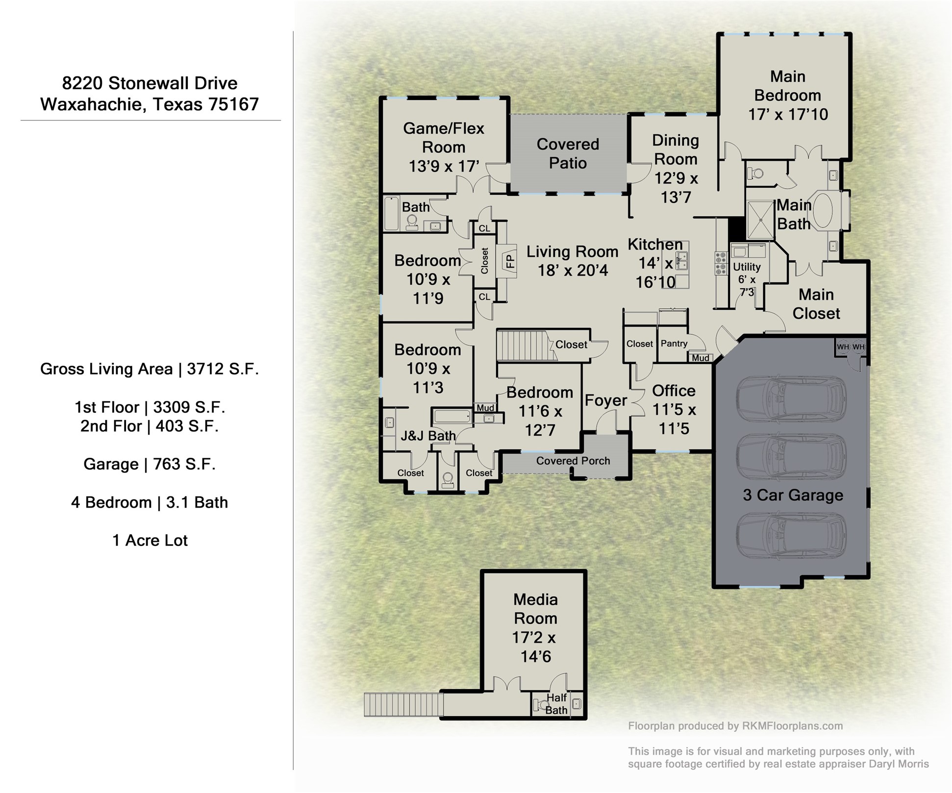 8220 Stonewall Drive