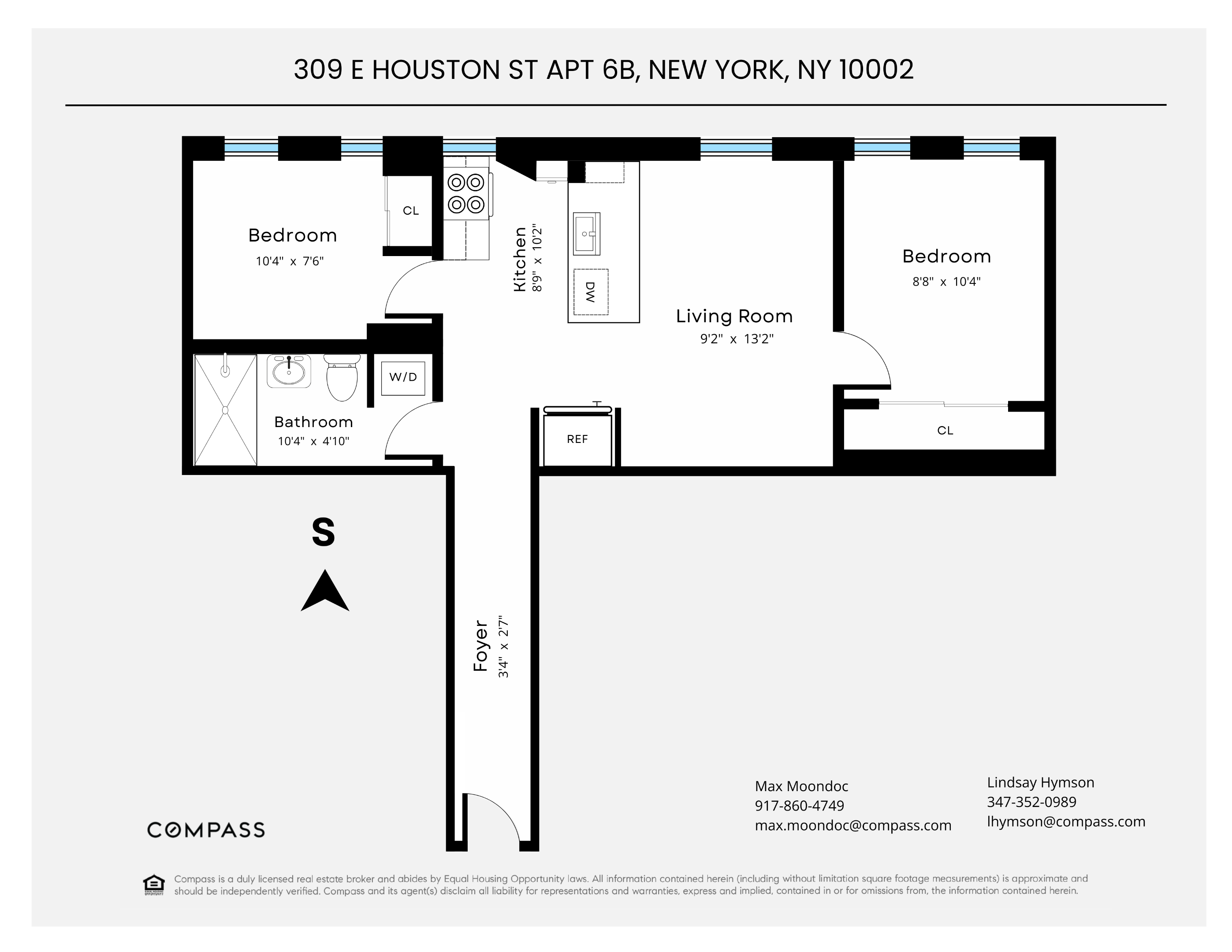 309 E Houston Street 6B