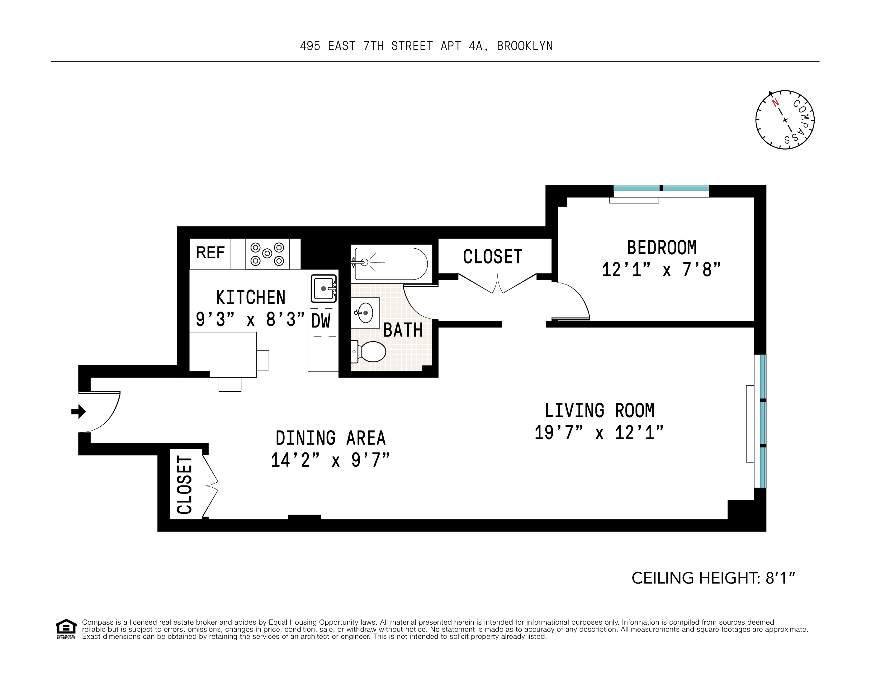 495 E 7th Street 4A