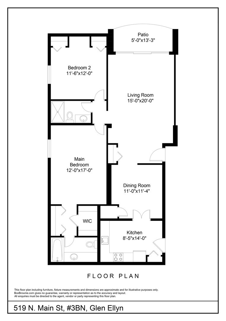519 N Main Street Unit: 3BN