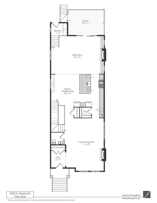 3529 N Paulina Street