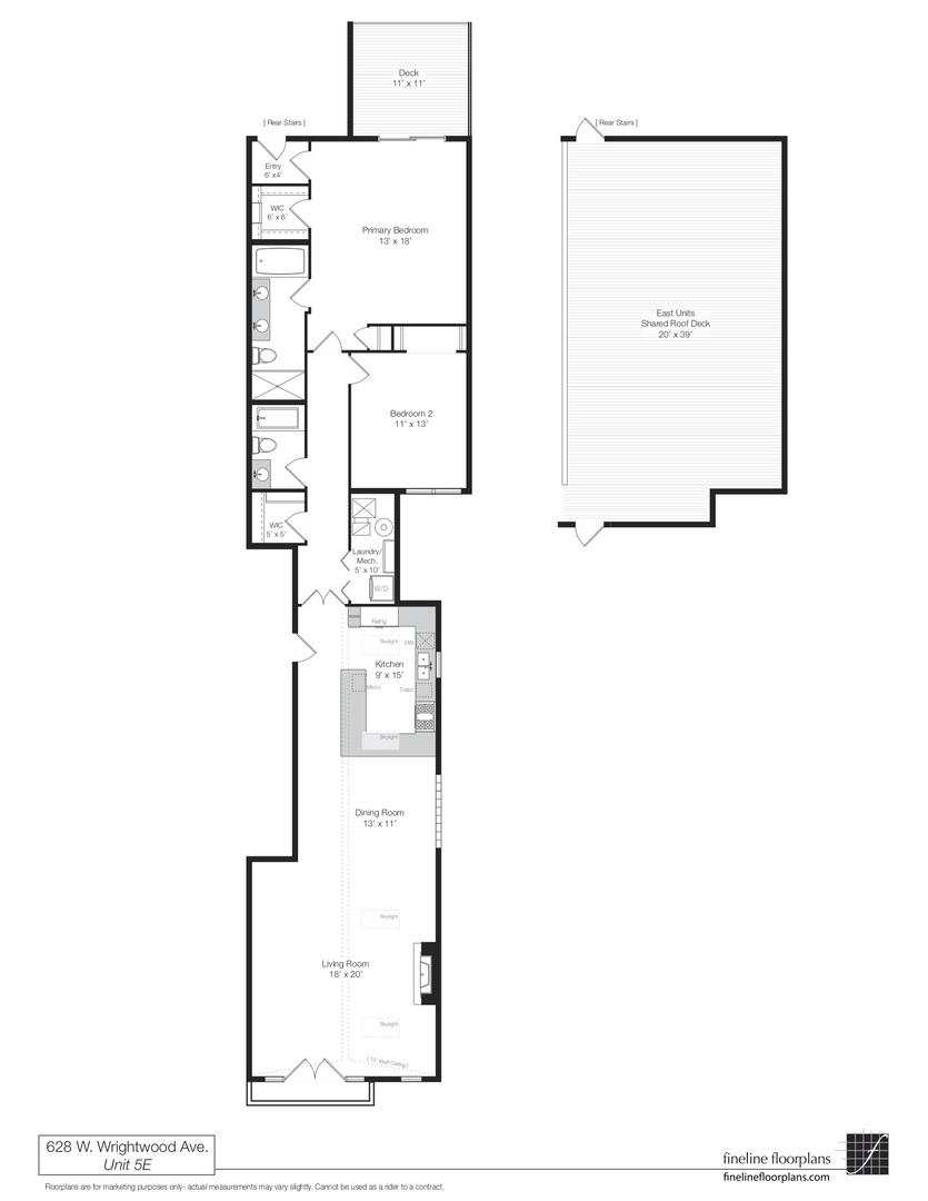 628 W WRIGHTWOOD Avenue Unit: 5E