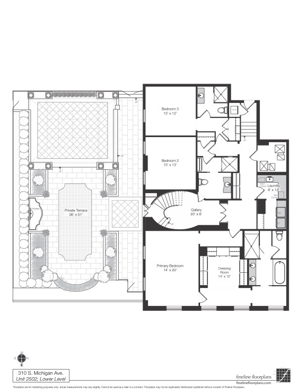310 S Michigan Avenue Unit: 2502