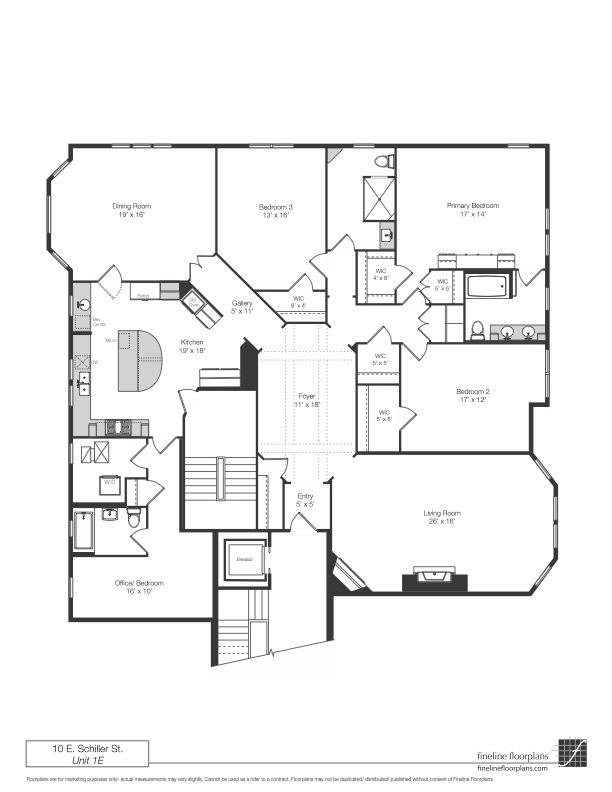10 E SCHILLER Street Unit: 1E