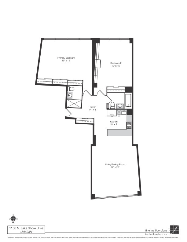 1150 N Lake Shore Drive Unit: 23H