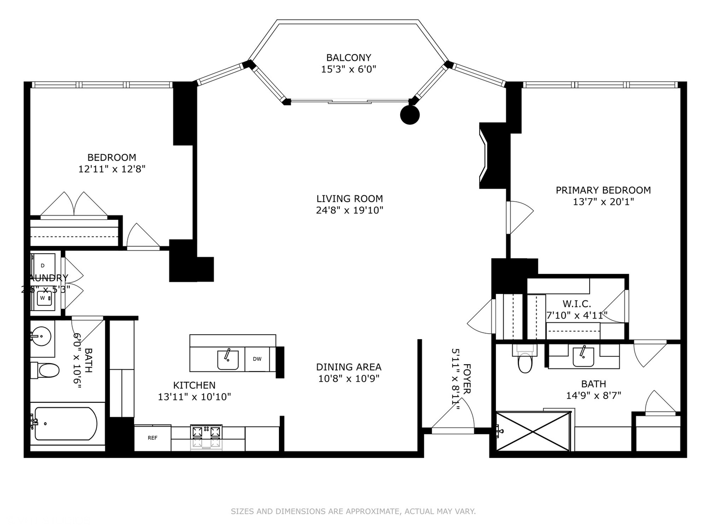 21 E Huron Street Unit: 1505