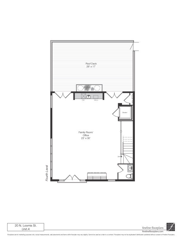 20 N Loomis Street Unit: A
