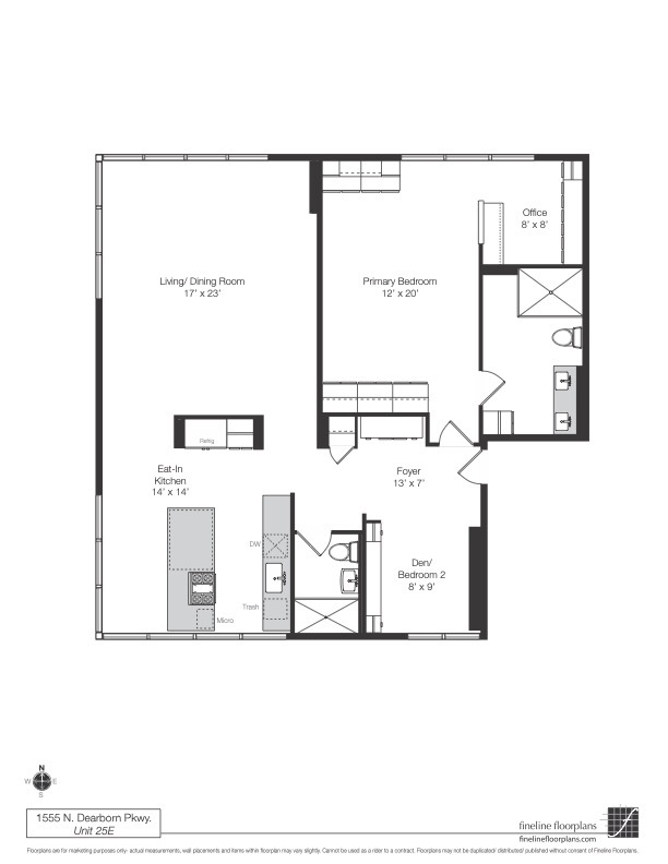 1555 N Dearborn Parkway Unit: 25E
