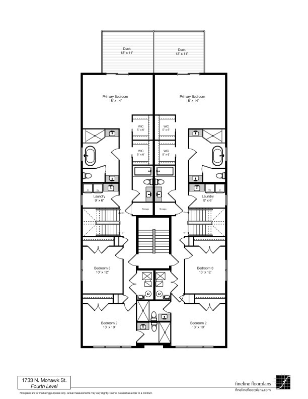 1733 N Mohawk Street Unit: 3N