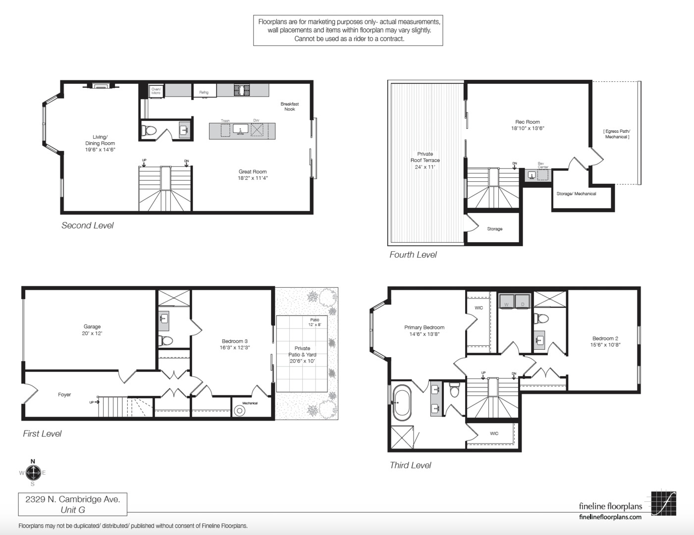 2329 N Cambridge Avenue Unit: G