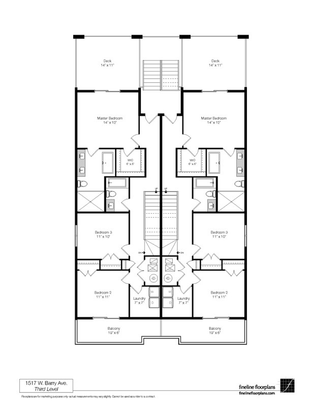 1517 W Barry Avenue Unit: 2W