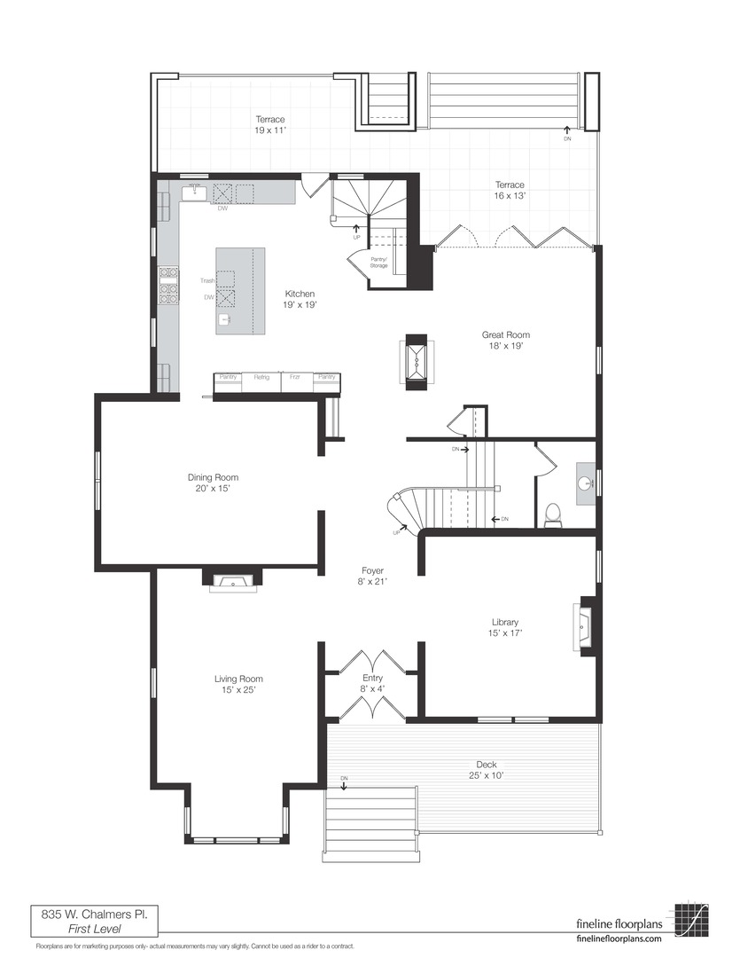 835 W Chalmers Place