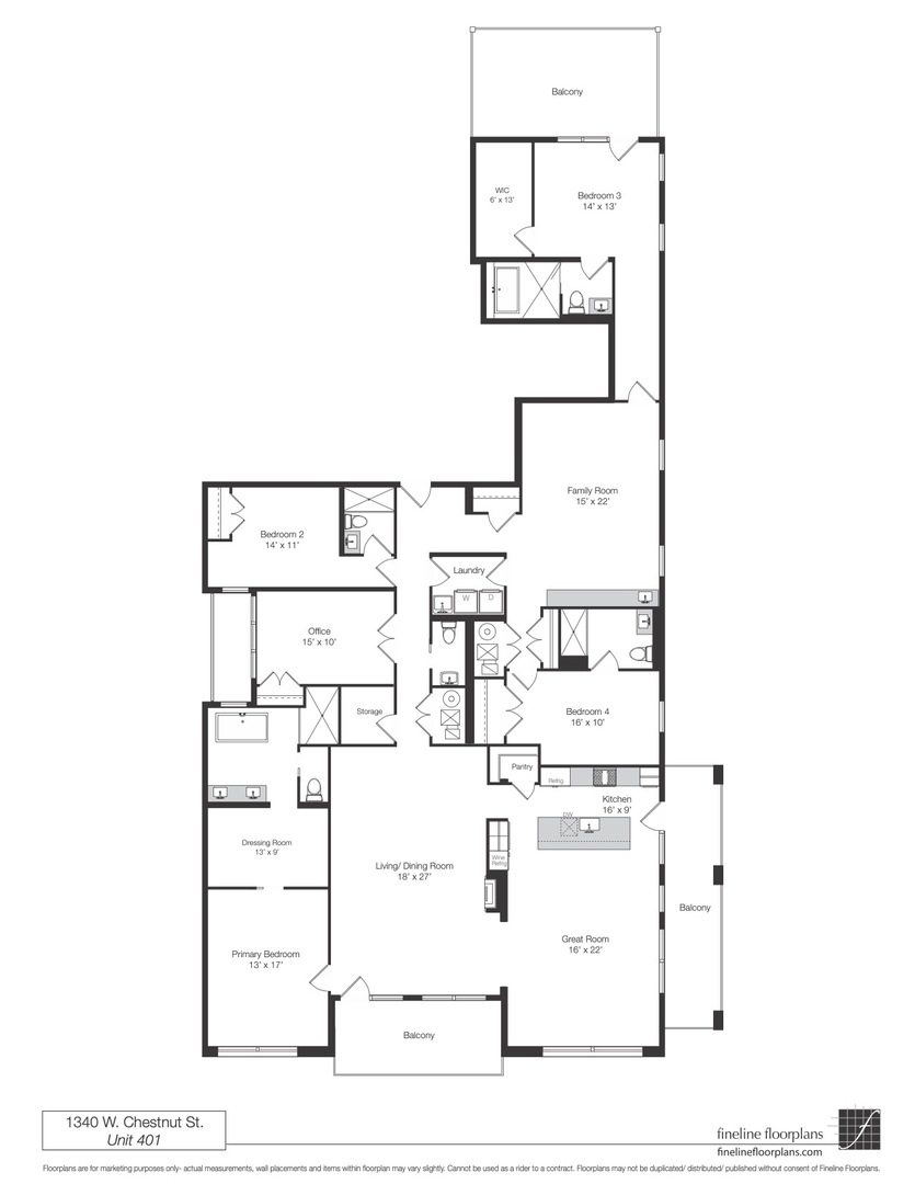 1340 W Chestnut Street Unit: 401