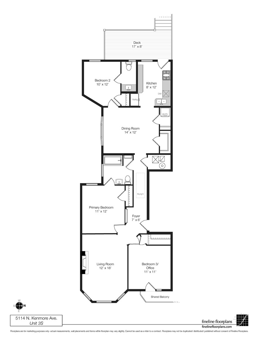 5114 N KENMORE Avenue Unit: 3S