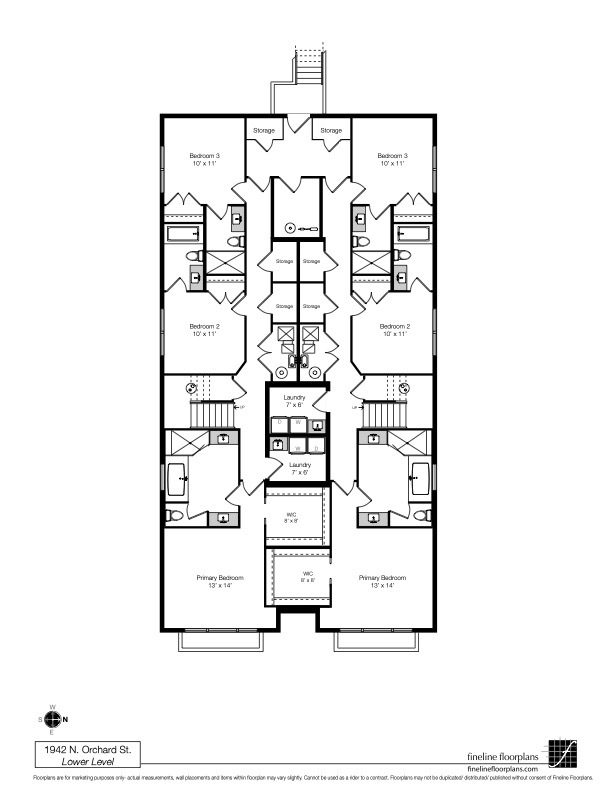 1942 N Orchard Street Unit: 1S