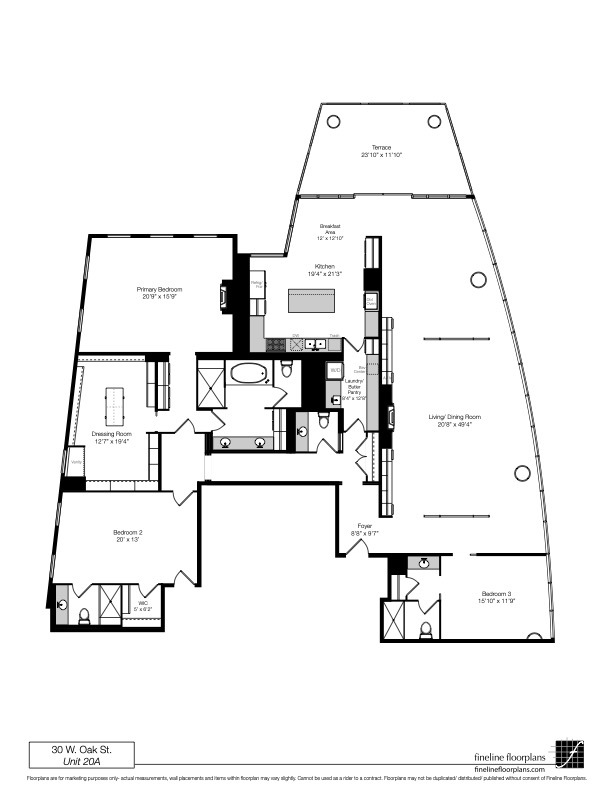 30 W Oak Street Unit: 20A