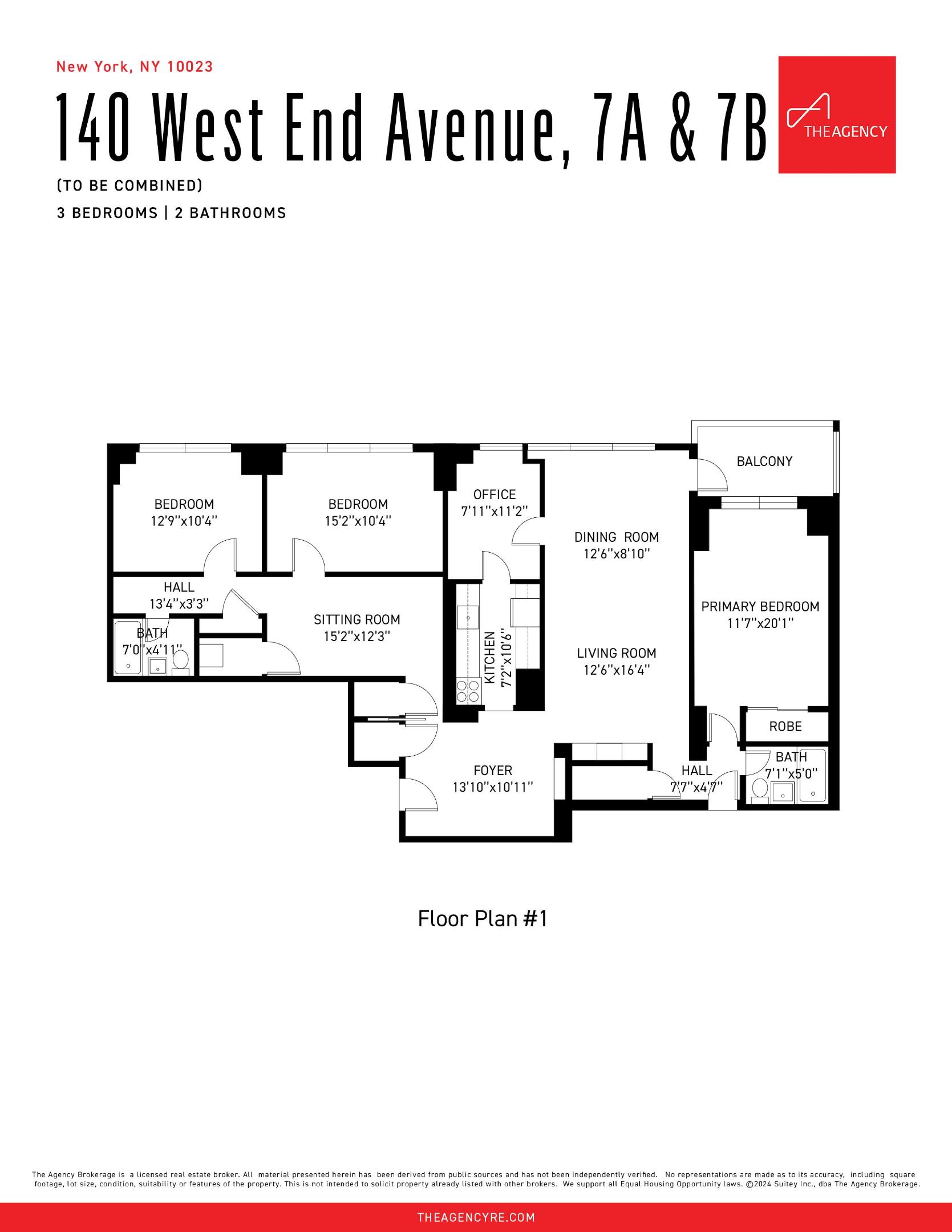 140 W End Avenue 7A/7B