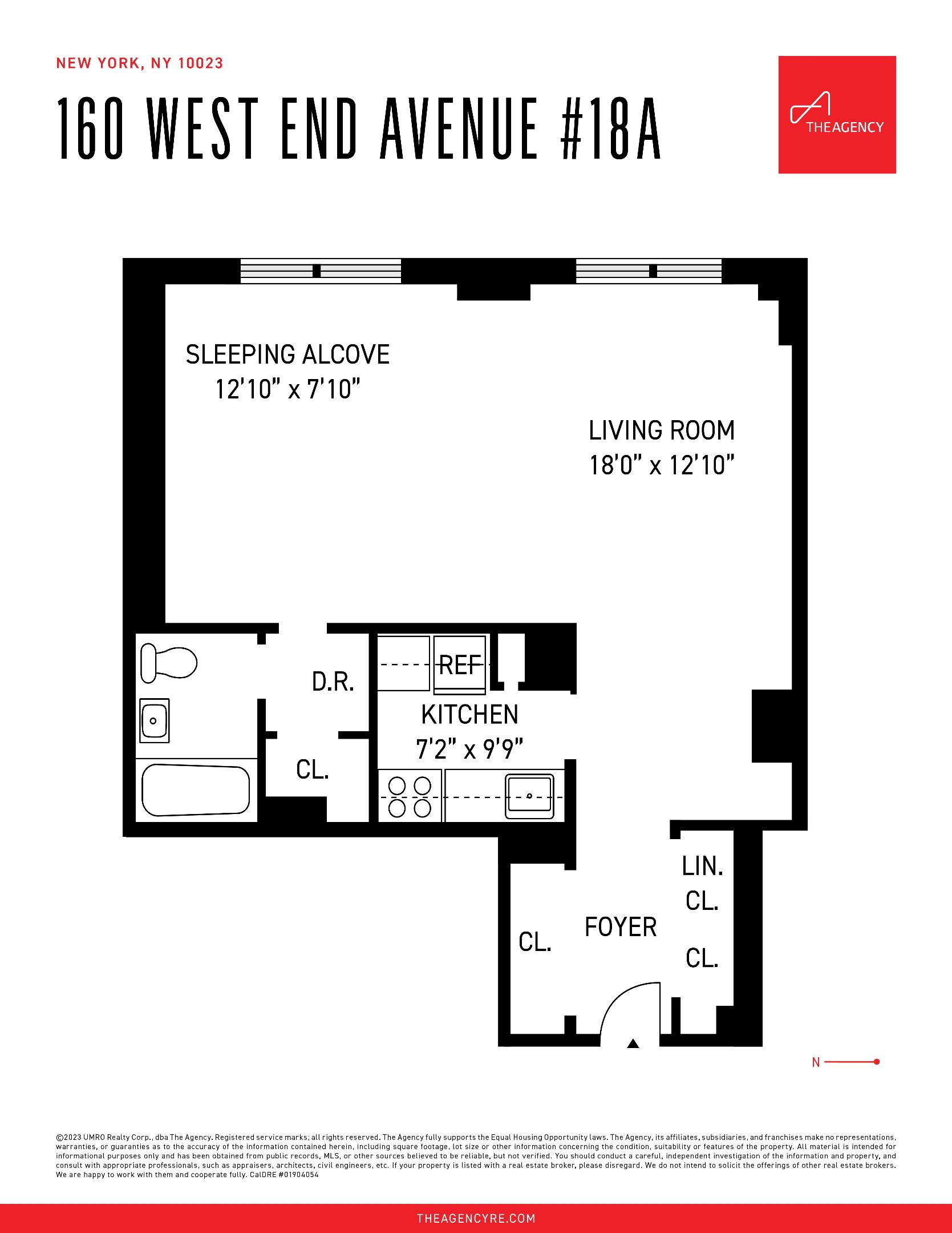 160 W End Avenue 18-A