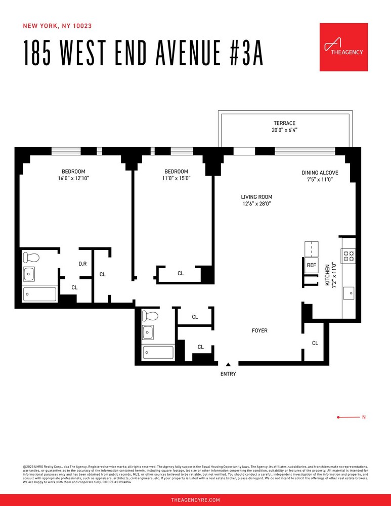 185 W END Avenue 3A
