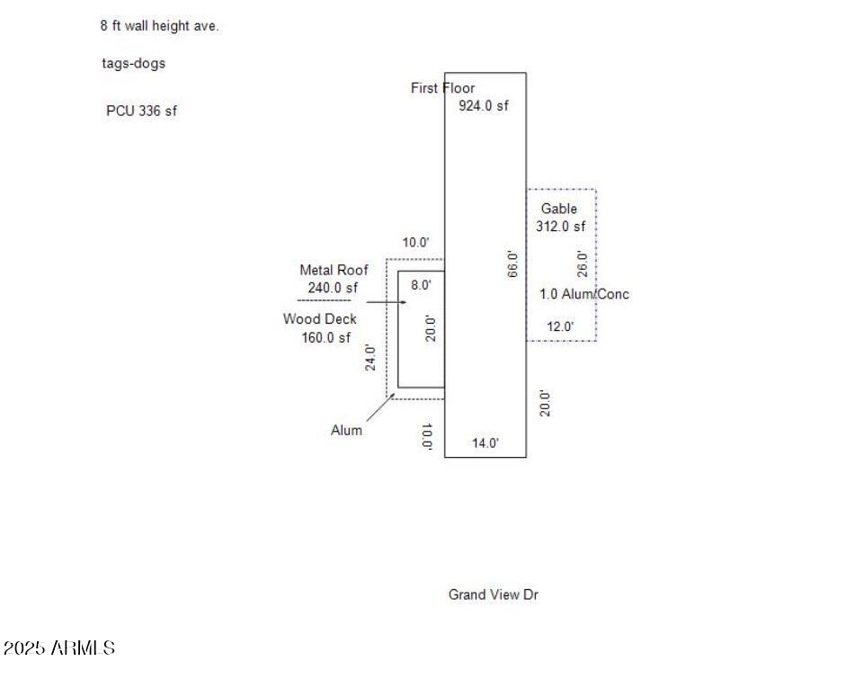 3556 E GRAND VIEW Drive, Cottonwood