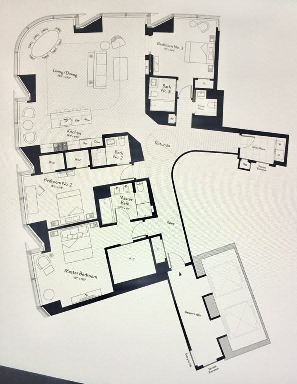 1 Dalton Street # 2801