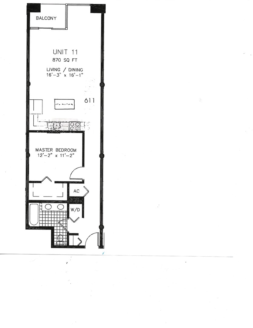 1503 S State Street Unit: 611