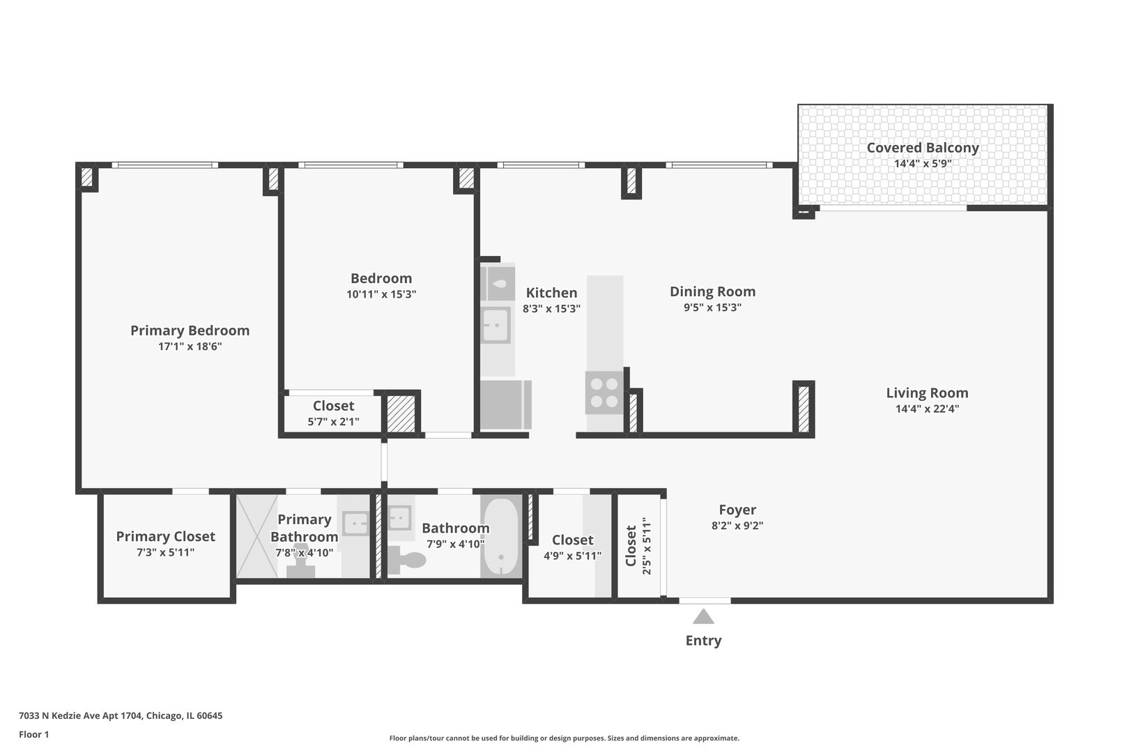 7033 N Kedzie Avenue Unit: 1704