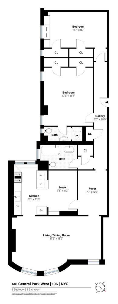 418 CENTRAL Park W 106
