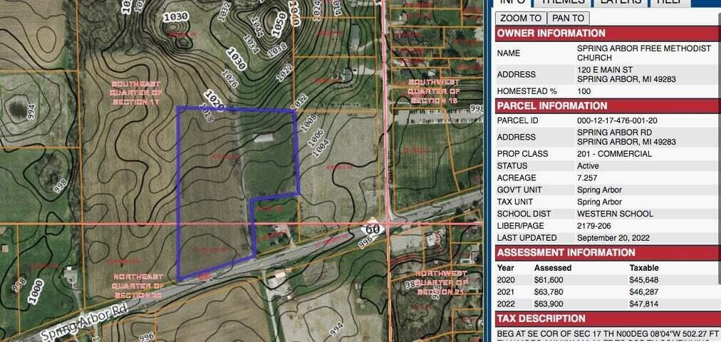 VL Spring Arbor Rd., Parcel 2 Road