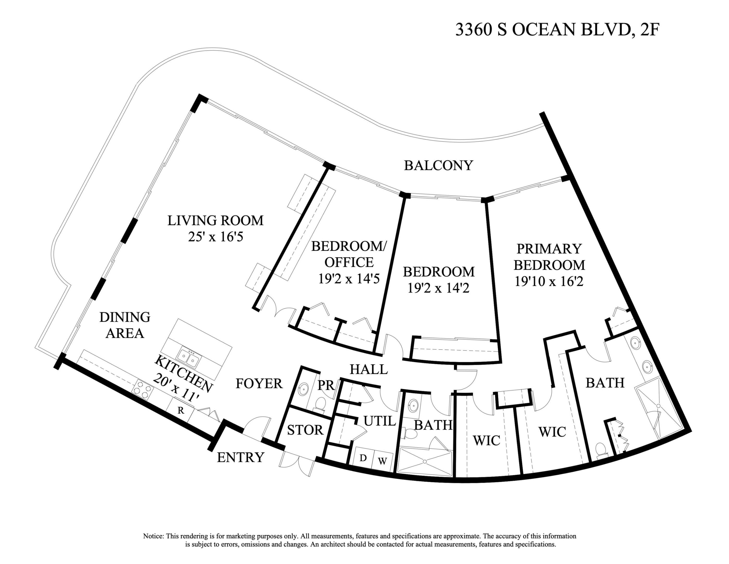 3360 S Ocean Boulevard Unit: 2f-Ii