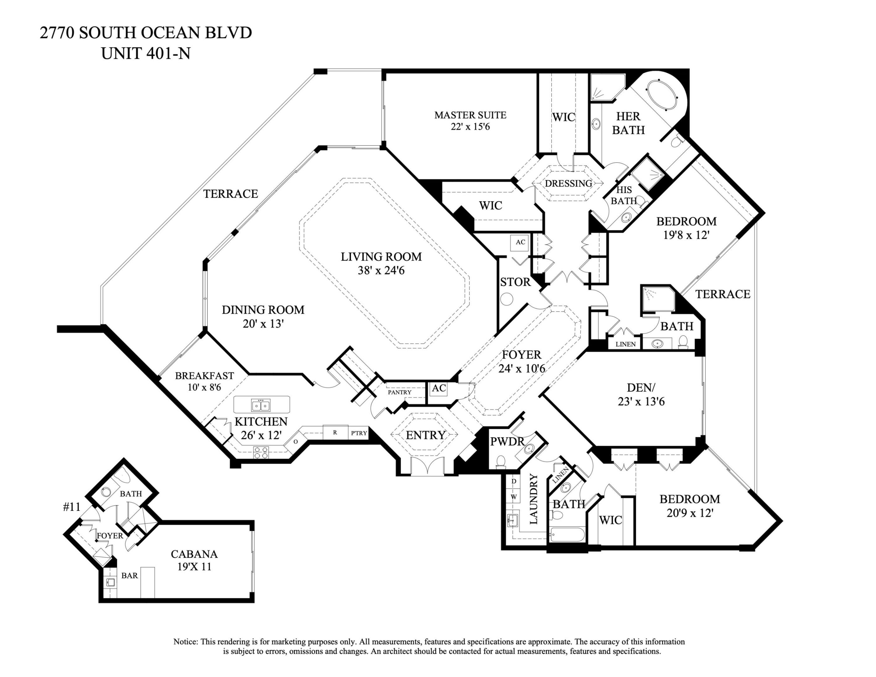 2770 S Ocean Boulevard Unit: N401