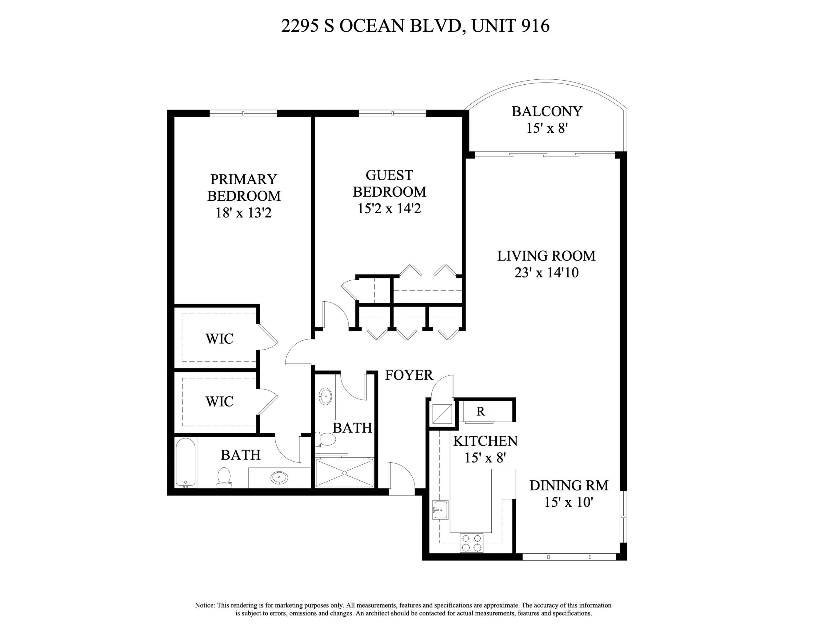 2295 S Ocean Boulevard 916