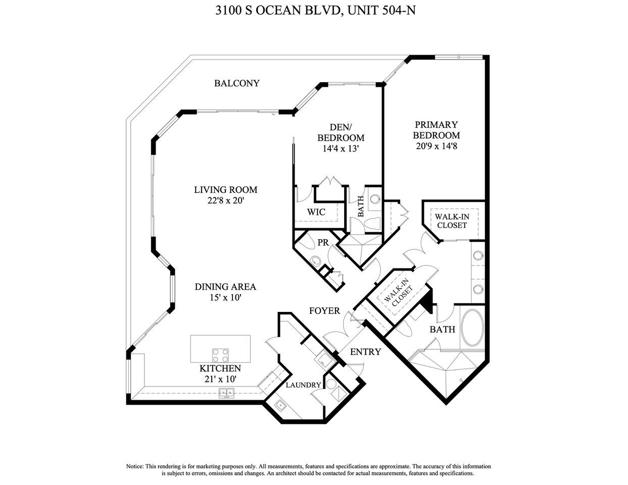 3100 S Ocean 504 N Boulevard 504n