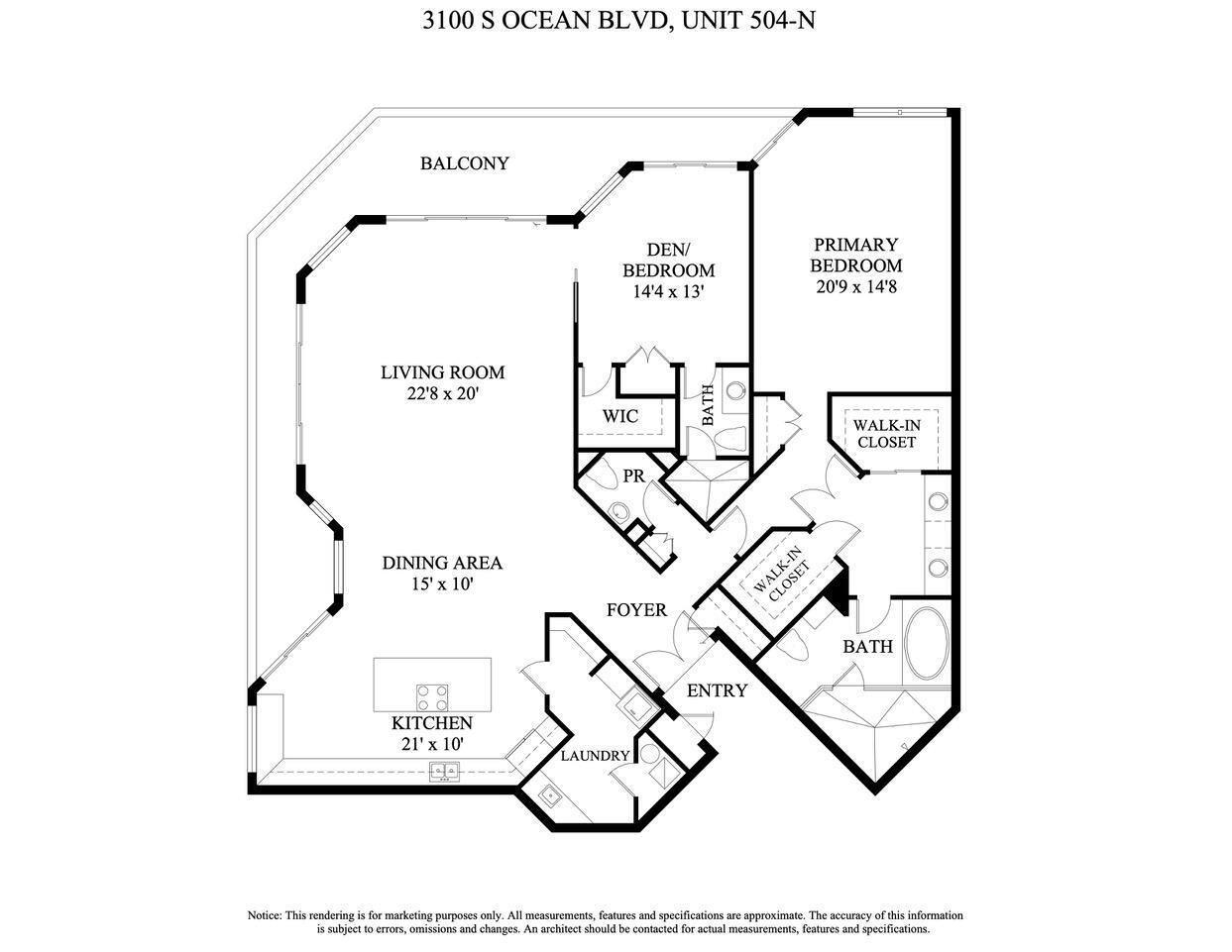 3100 S Ocean 504 N Boulevard 504n