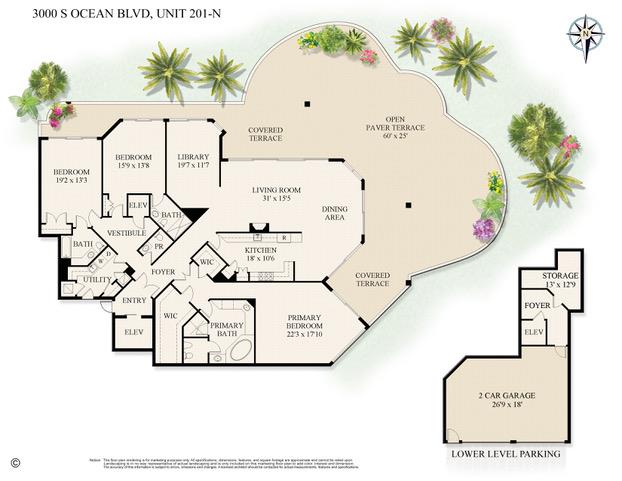 3000 S Ocean Boulevard 201