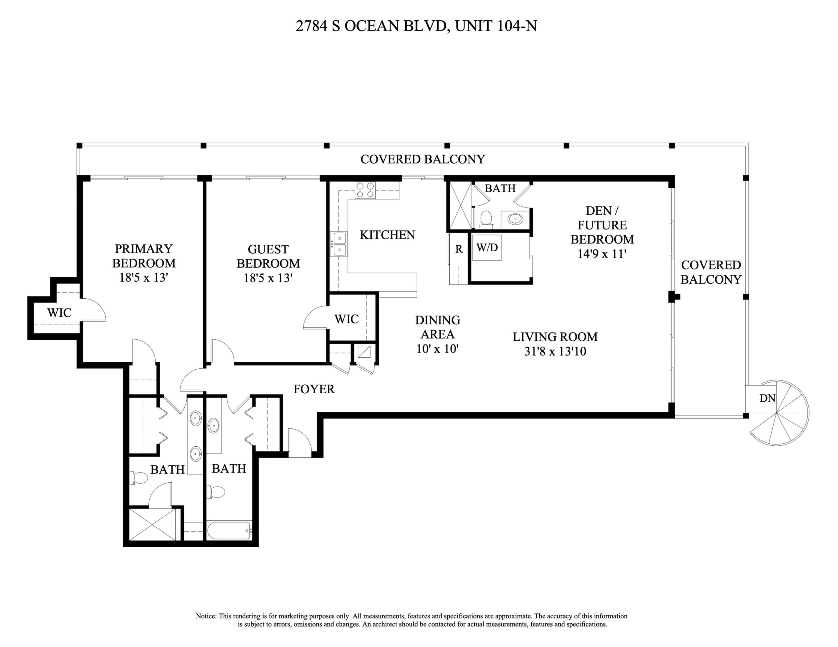 2784 S Ocean Boulevard 104n