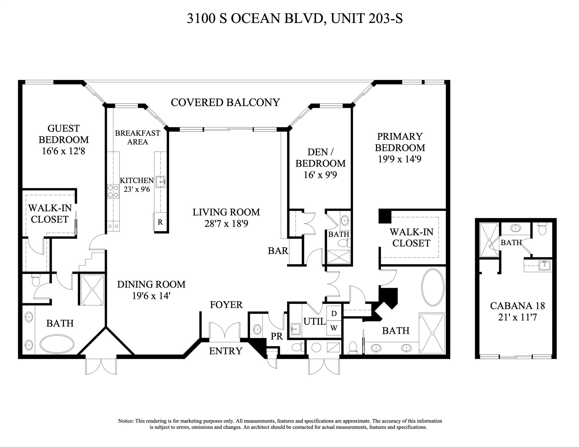 3100 S Ocean Boulevard 203s