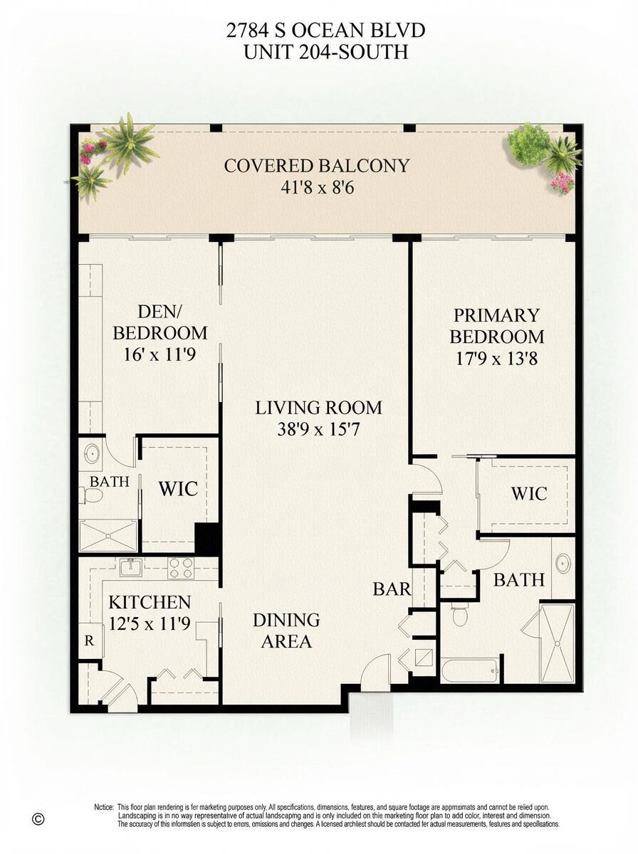 2784 S Ocean Boulevard 204s