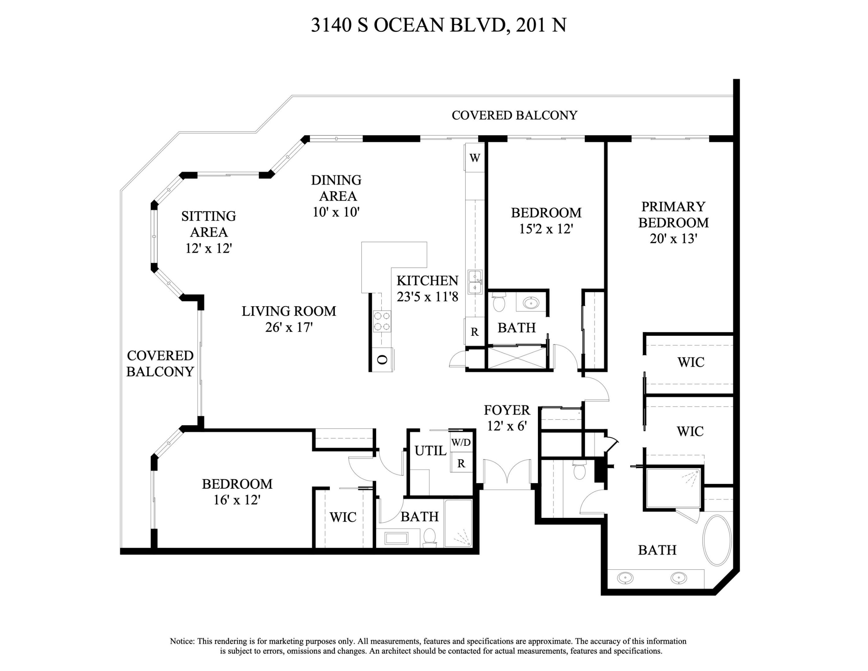 3140 S Ocean Boulevard 201n