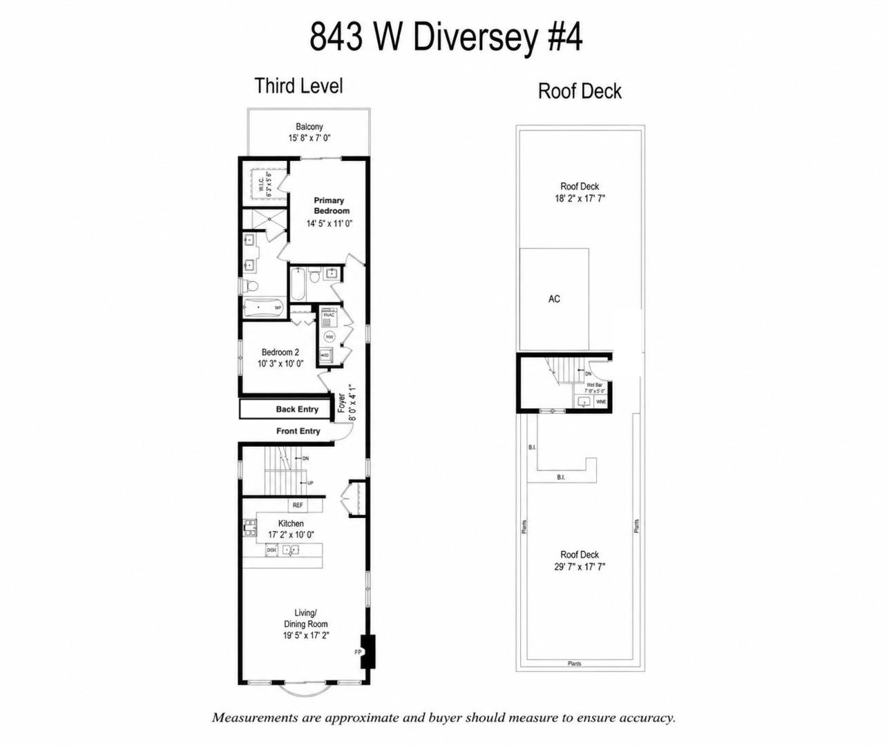 843 W Diversey Parkway Unit: 4
