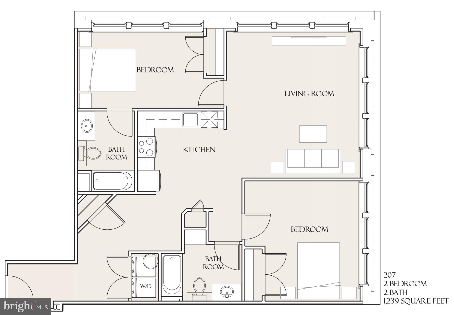 801 N Market St #207