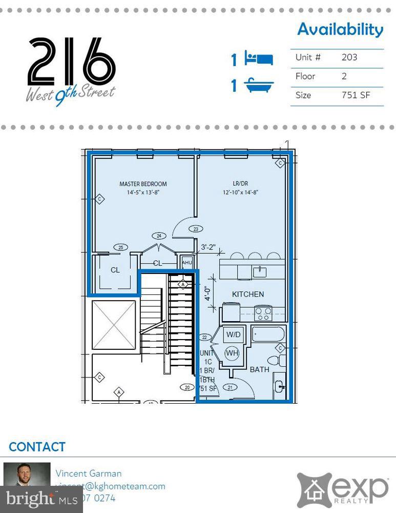 216 W 9TH ST #203