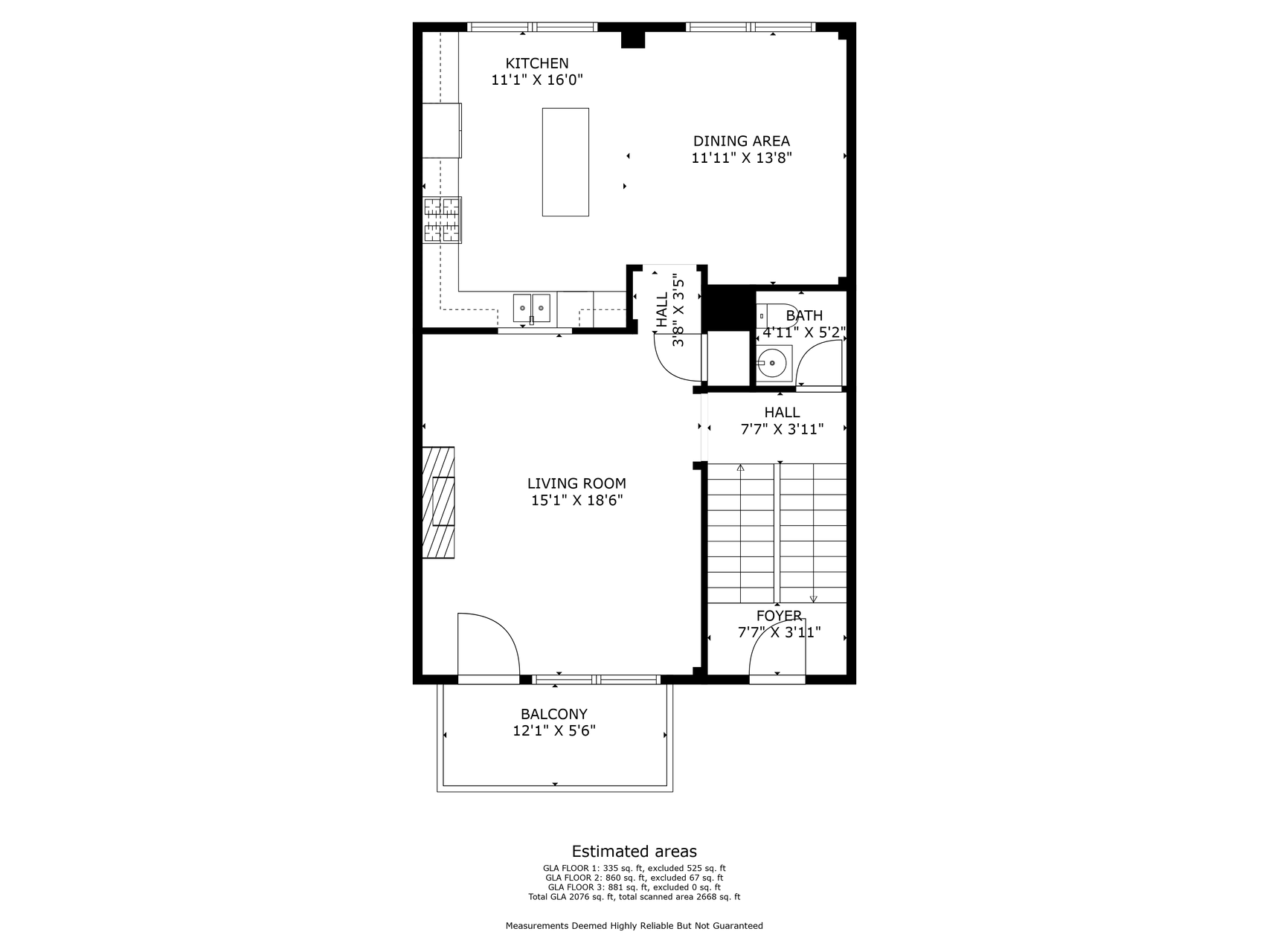 1671 Village Trail E Unit: 2