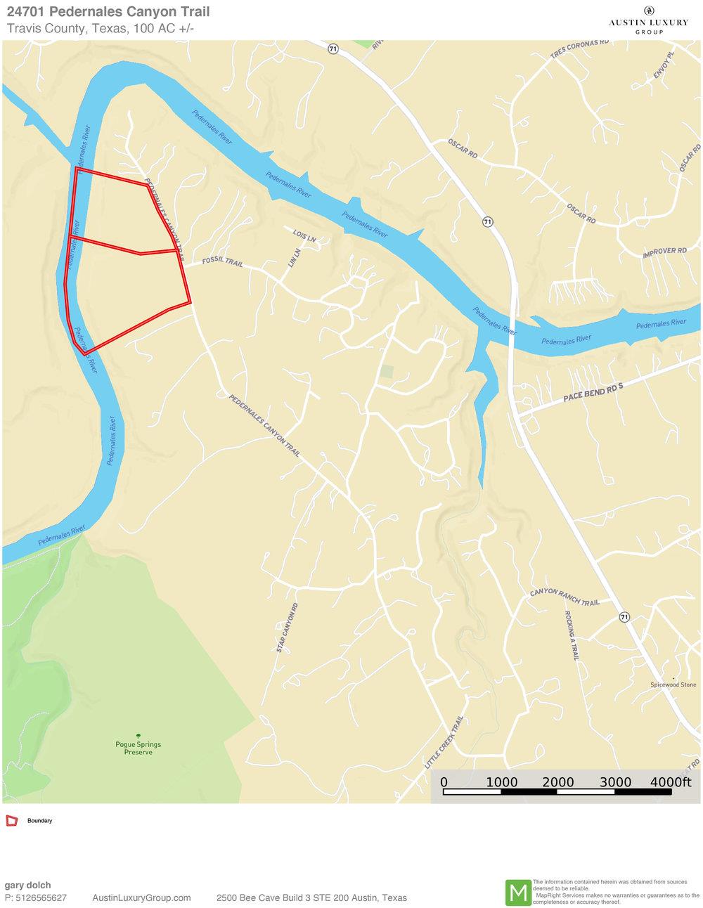 TBD Pedernales Canyon Trail